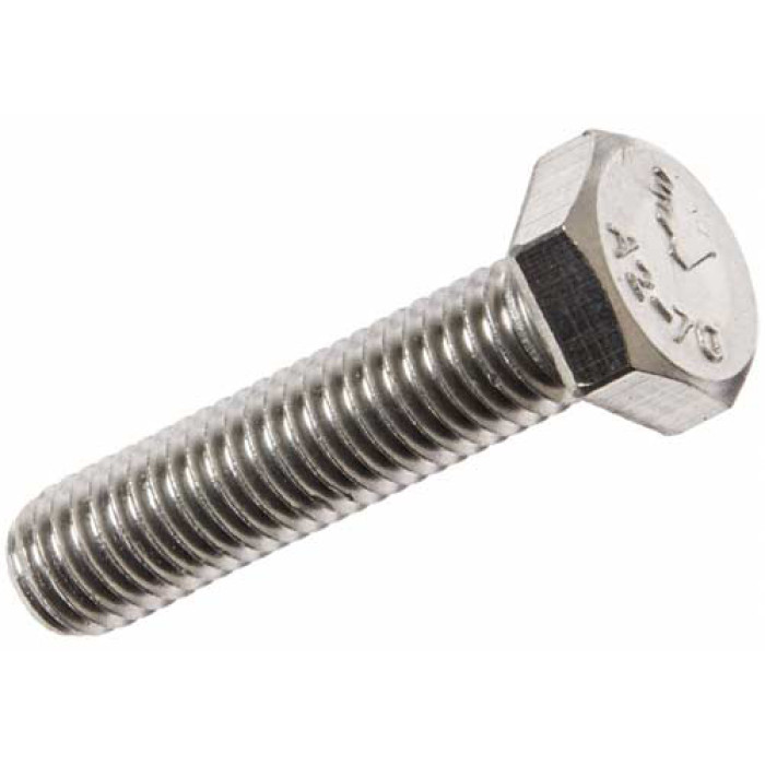 Болт нержавіючий М14х45 DIN 933 А2 Болт нержавіючий М14х45 DIN 933 А2